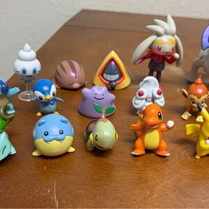Pokemon LLC Large Lot of PVC Collectible Figures set of 15